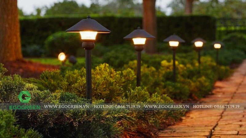 Các xu hướng đèn chiếu sáng sân vườn nổi bật năm 2025